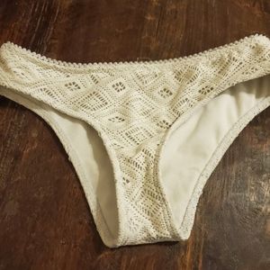 Roxy white swimsuit bottom